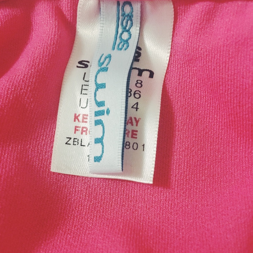 ASOS Pink Skirted Ruffle Bikini Bottom - Picture 5 of 7